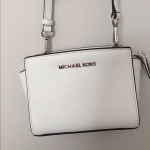 Selma Mini Saffiano Leather Crossbody